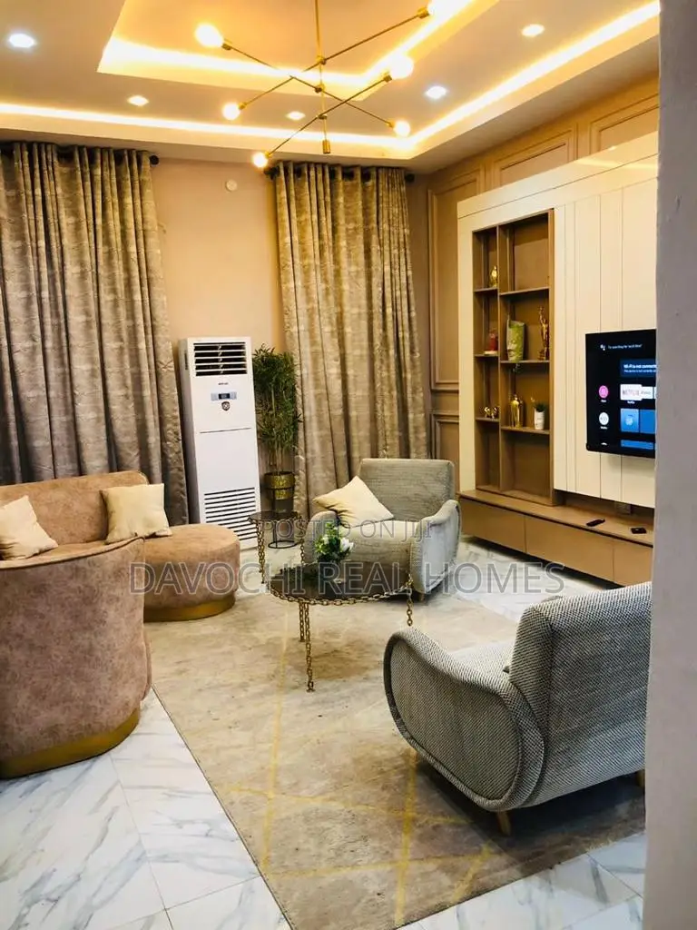 Furnished 4bdrm Duplex in Chevron Conservation, Lekki for rent