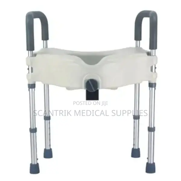 Toilet Raised Commode Seat With Two Legs