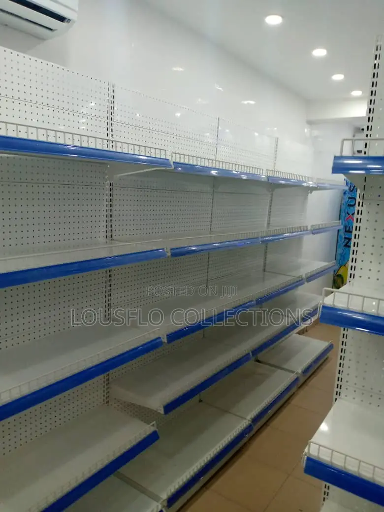 5 Step Single Face Super Market Shelf