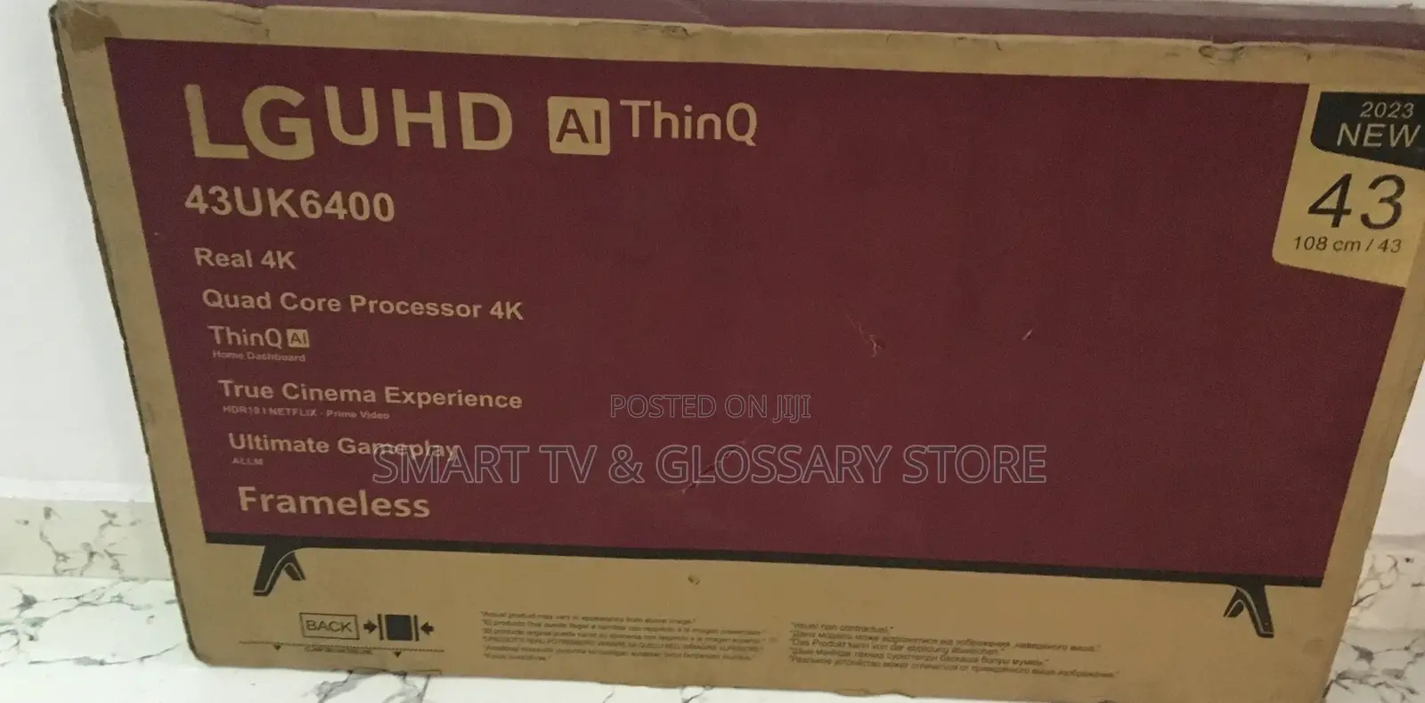 43 Inches LG Smart Tv Netflix, Facebook , Bluetooth