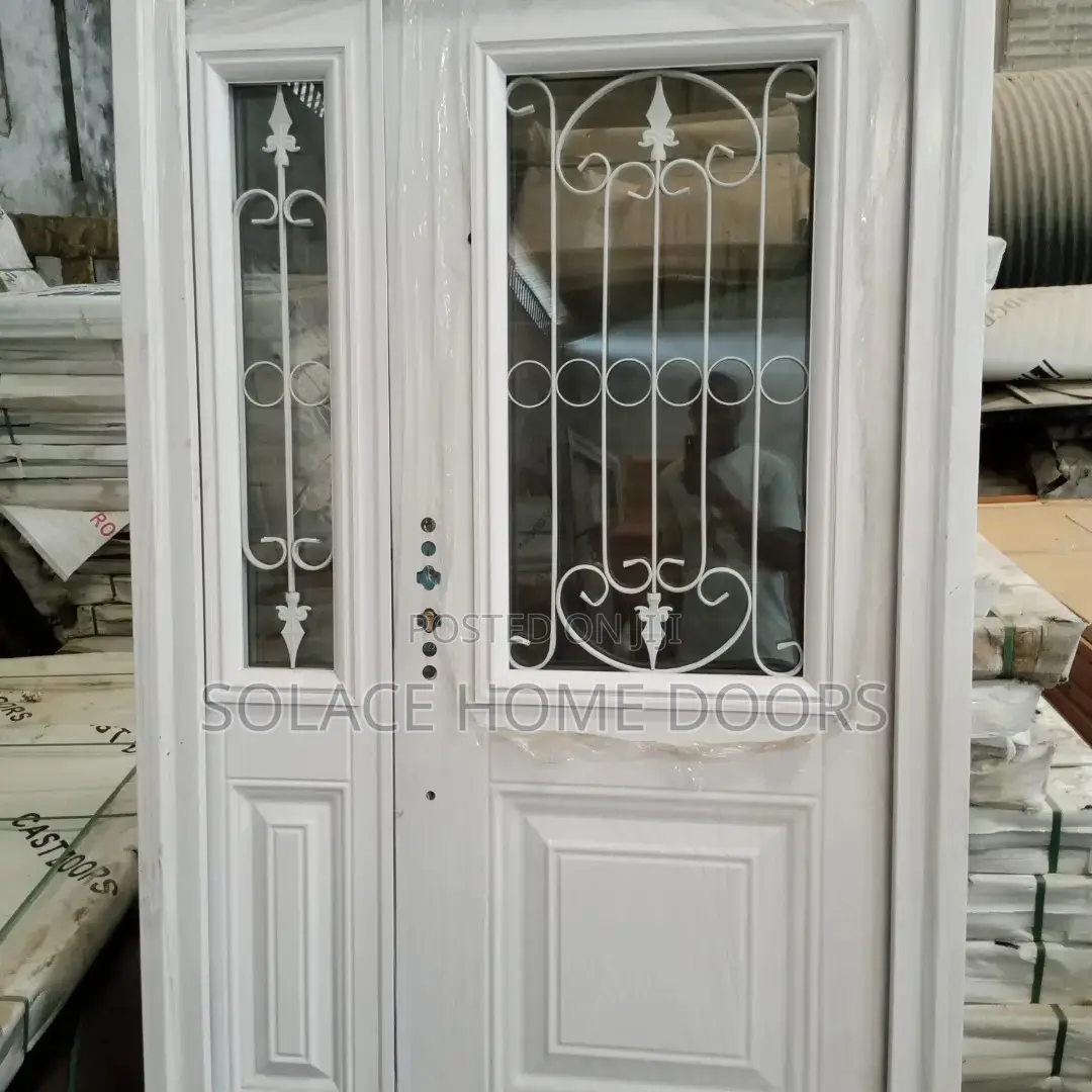 French Glass Steel Door.