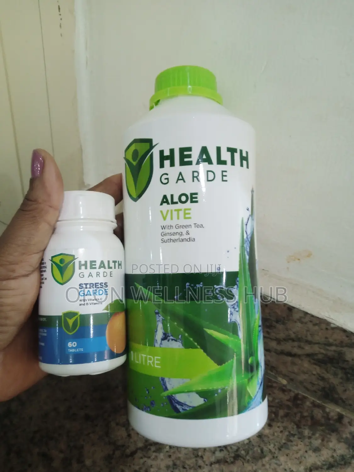 Healthgarde Aloe Vite and Stressgarde, Anti Stress Relieved.