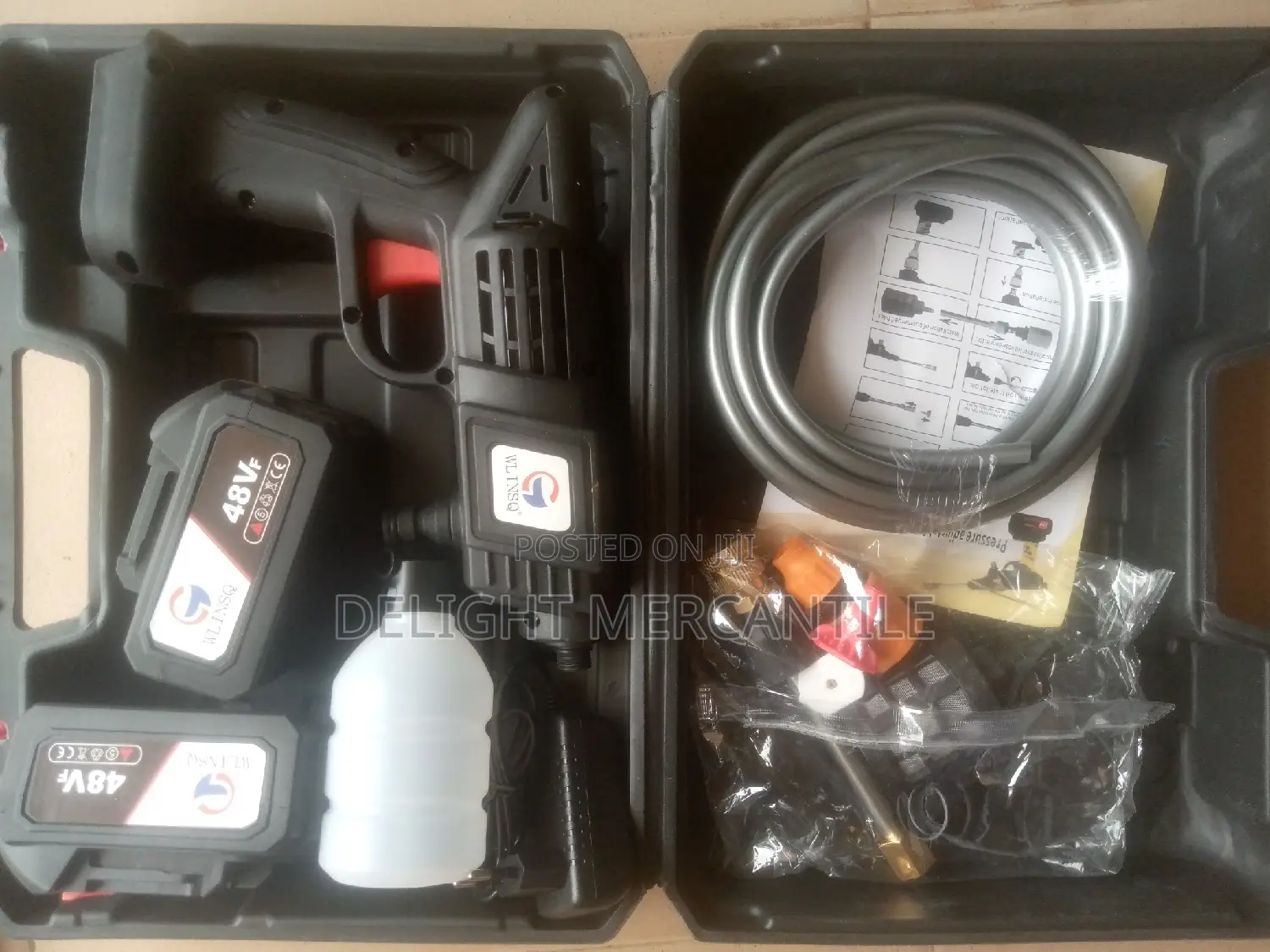 Car Washing Machine 2 Battery