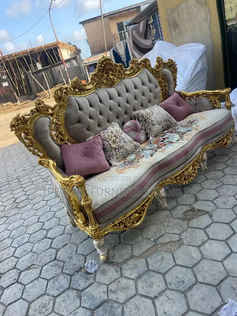 8seater Imported Turkish Royal Classic Sofa Chair