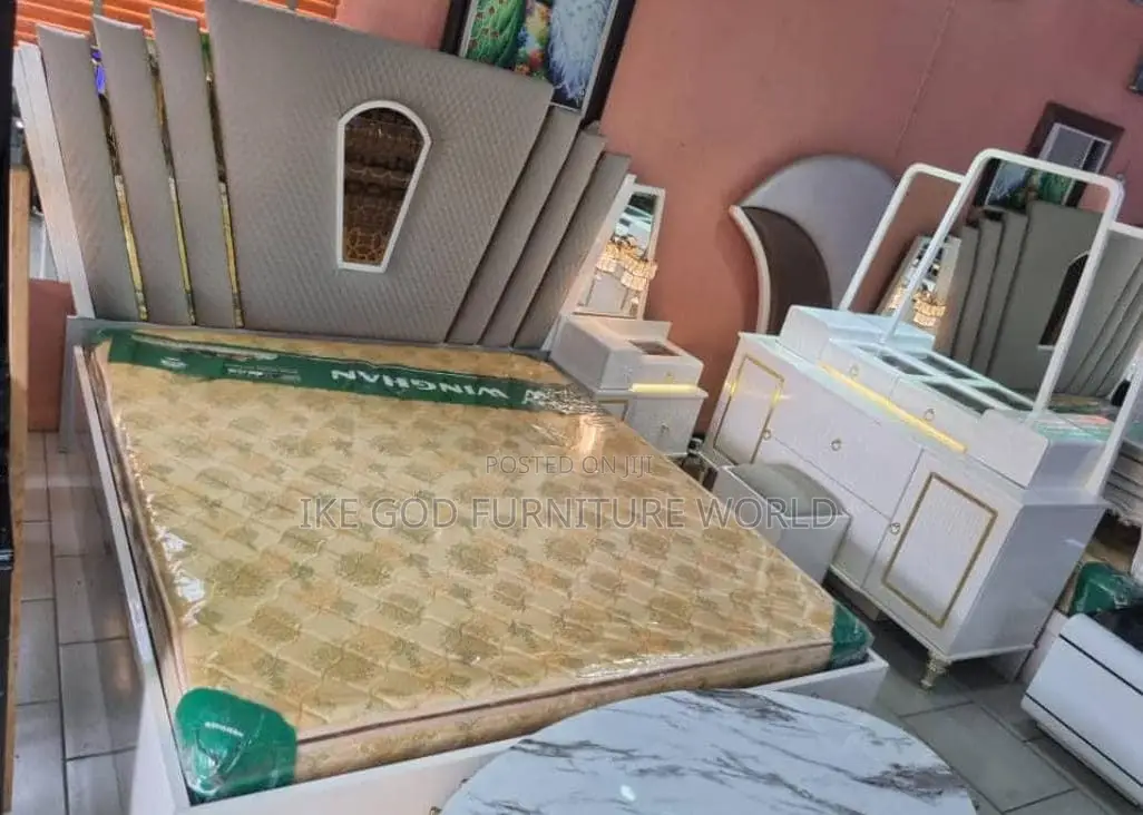 6seater Imported Turkish Family Bed With Dressing Mirror