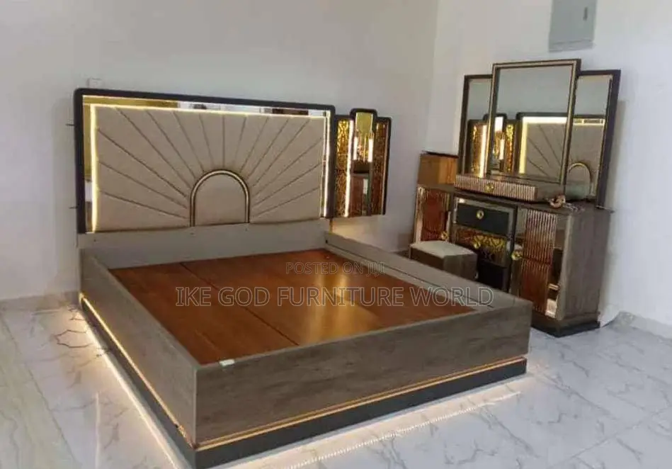 6by7 Imported Turkish Family Bed With Dressing Mirror