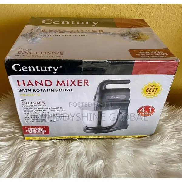 Century Hand Mixer 4 Litres