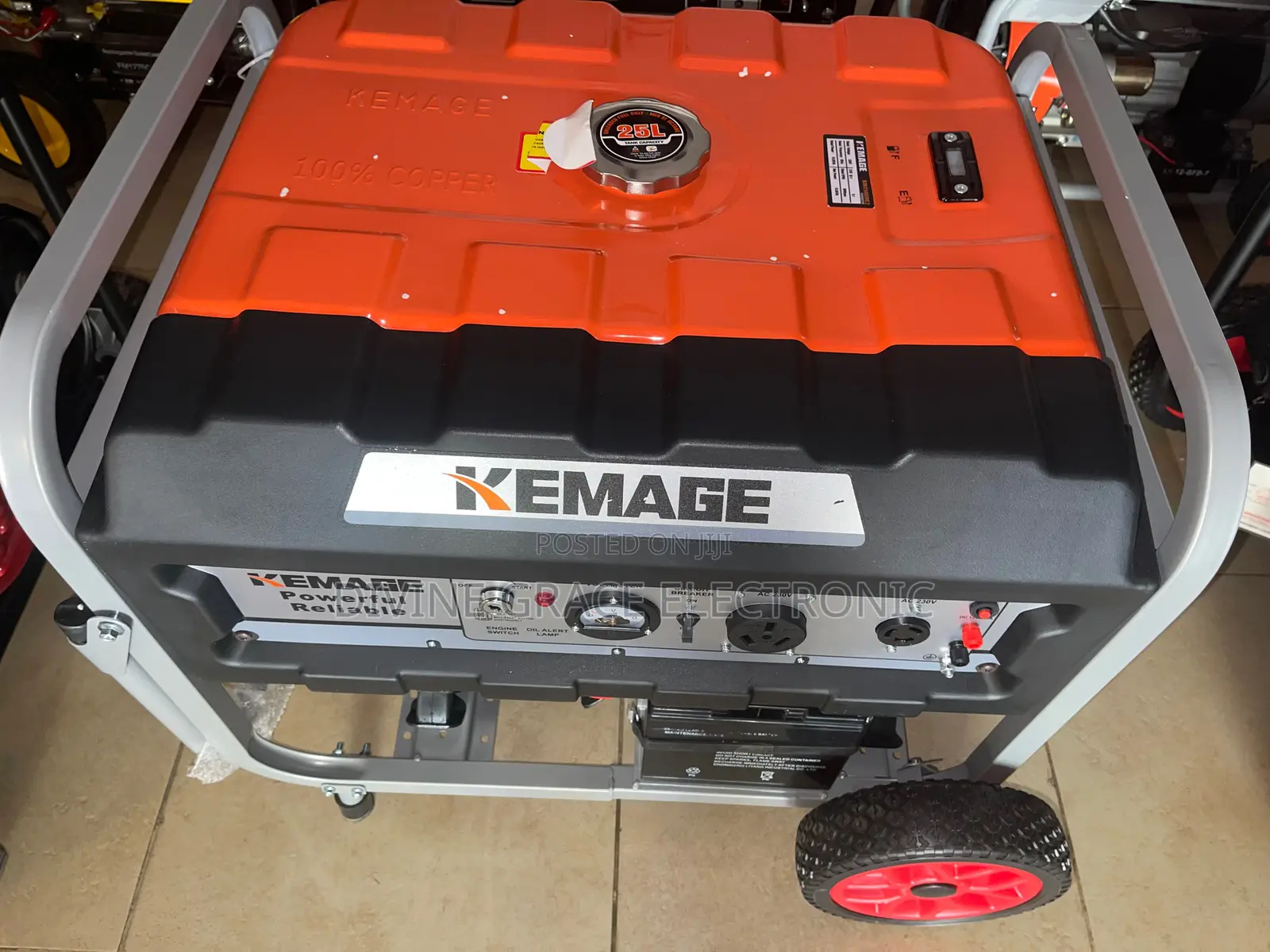 Brand New 13kva Kemage Petrol Quality Generator for Sale