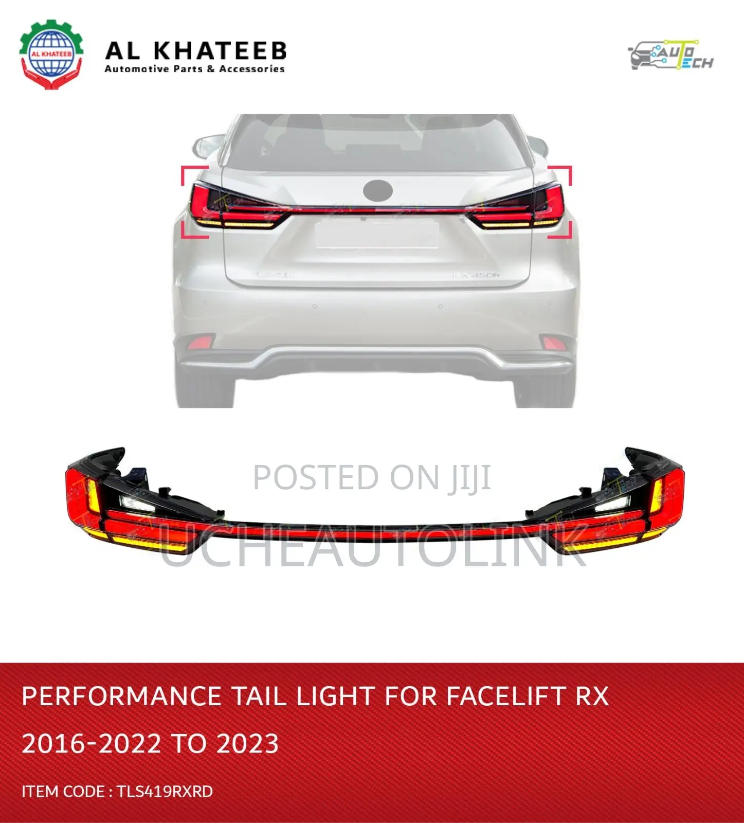 Tail Back Light for Rx350 2020 Model Available