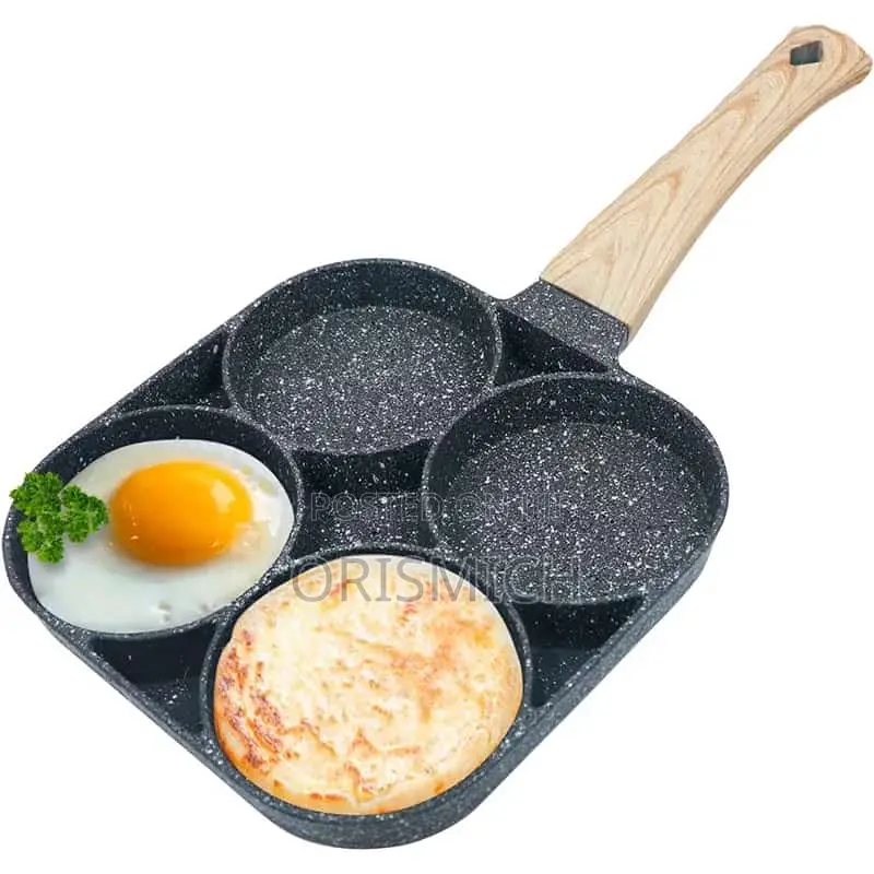 Non-Stick 4 Hole Egg Frying Pan