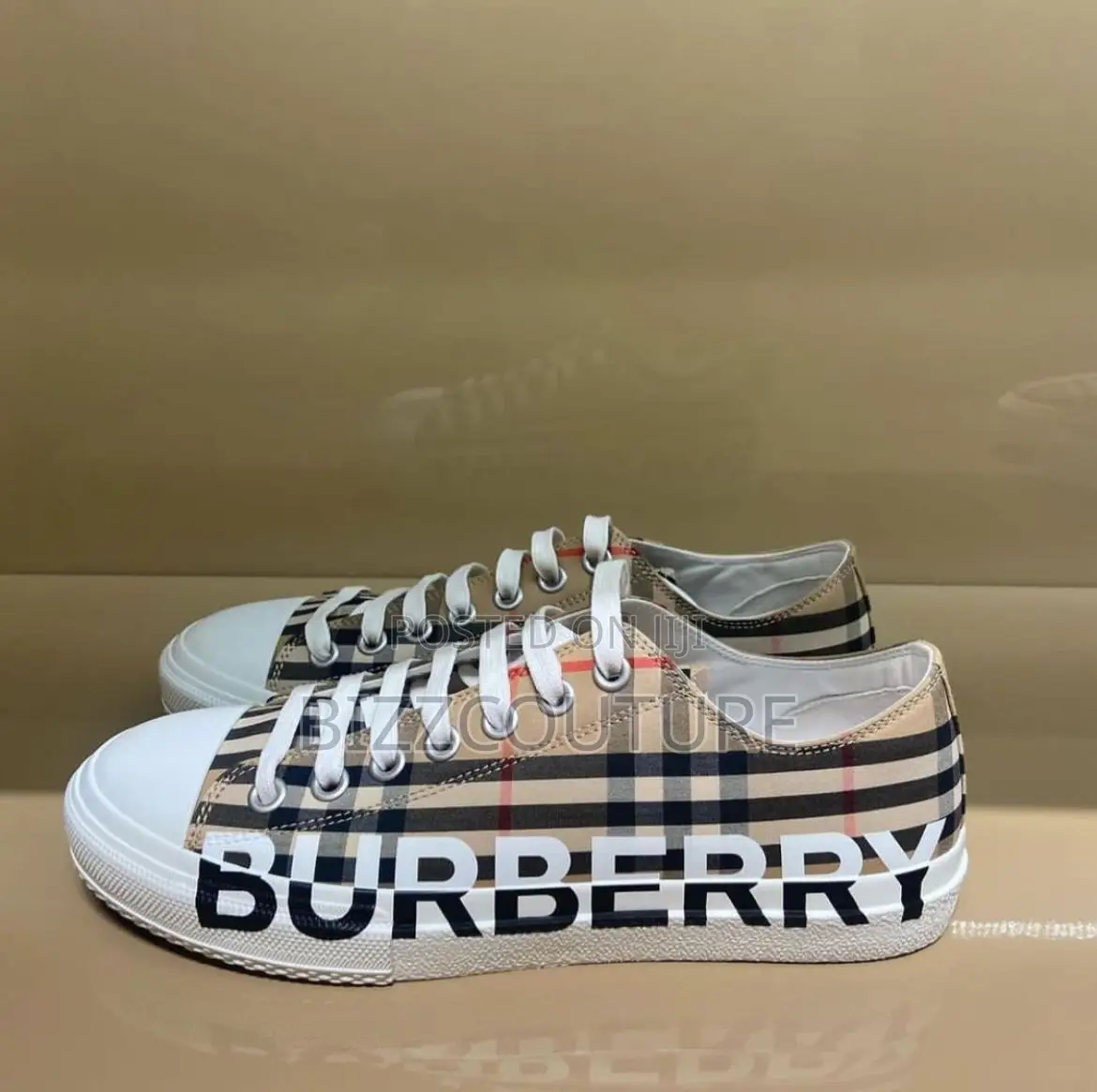 Original BURBERRY Sneakers Available in Store