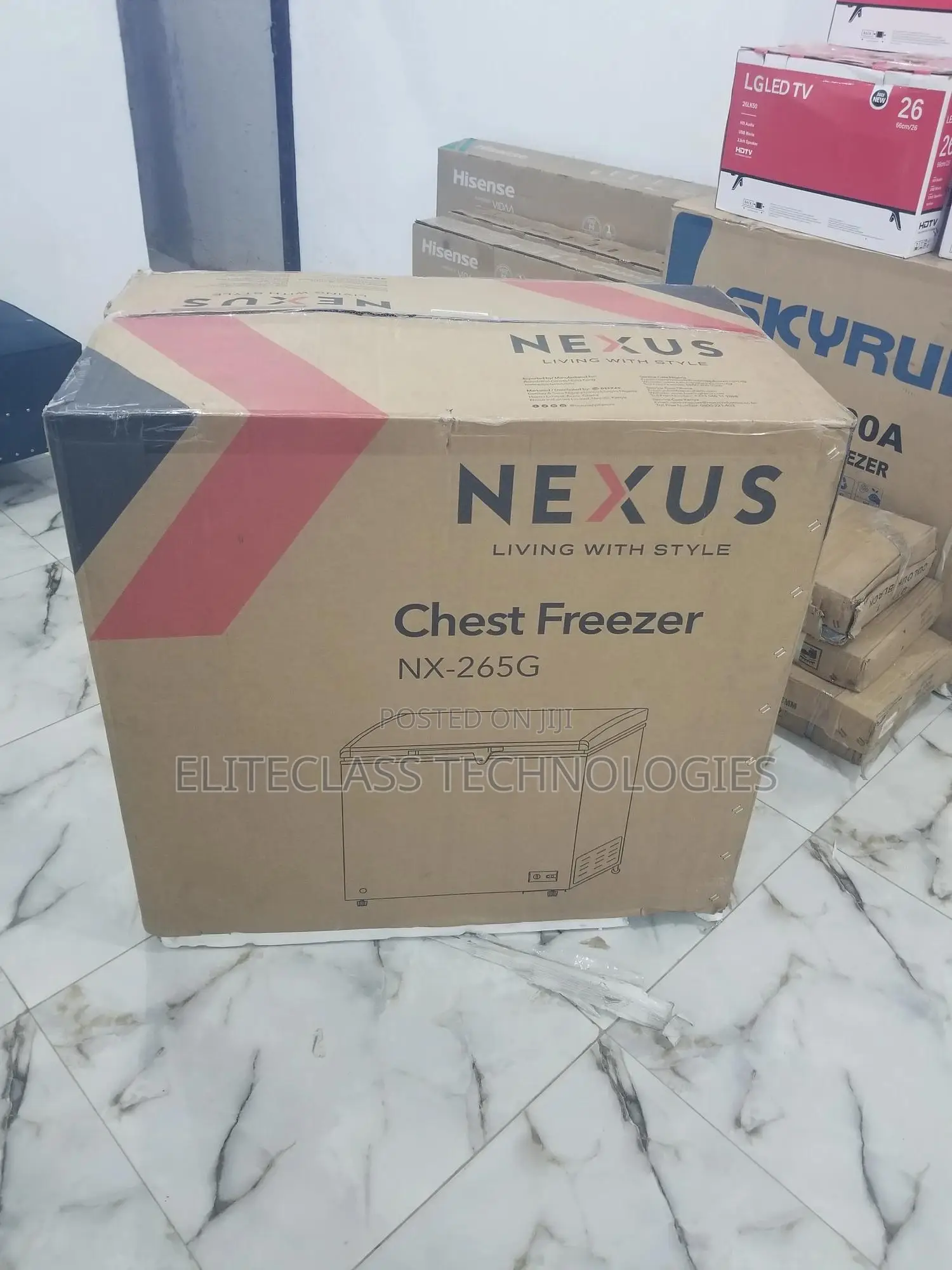 Standard Nexus NX-265 Chest Freezer (200L).