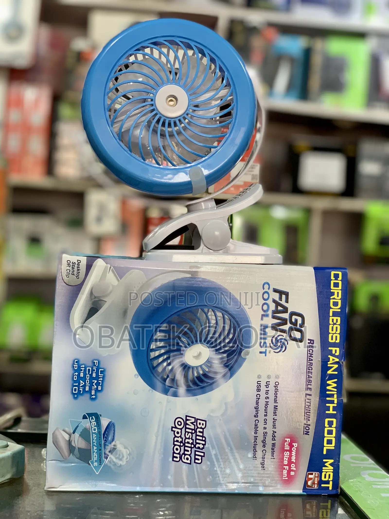 GO FAN With Cool Mist
