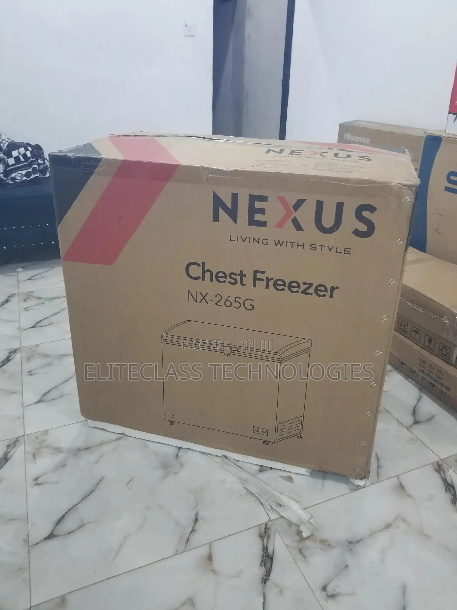Quality 200L Nexus Chest Freezer Nx-265g.