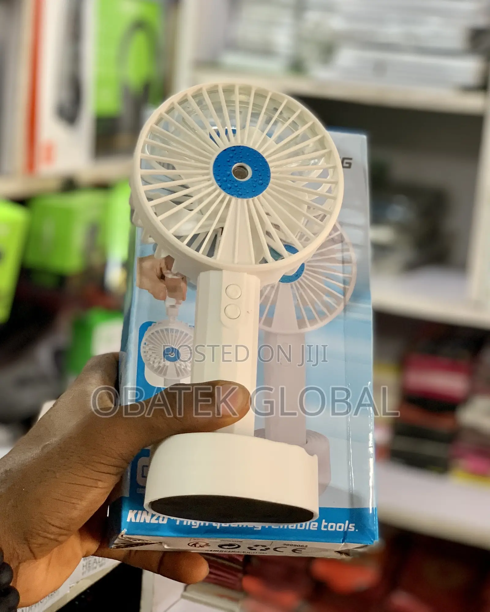 Kinzo Cooling Mist Spray Fan