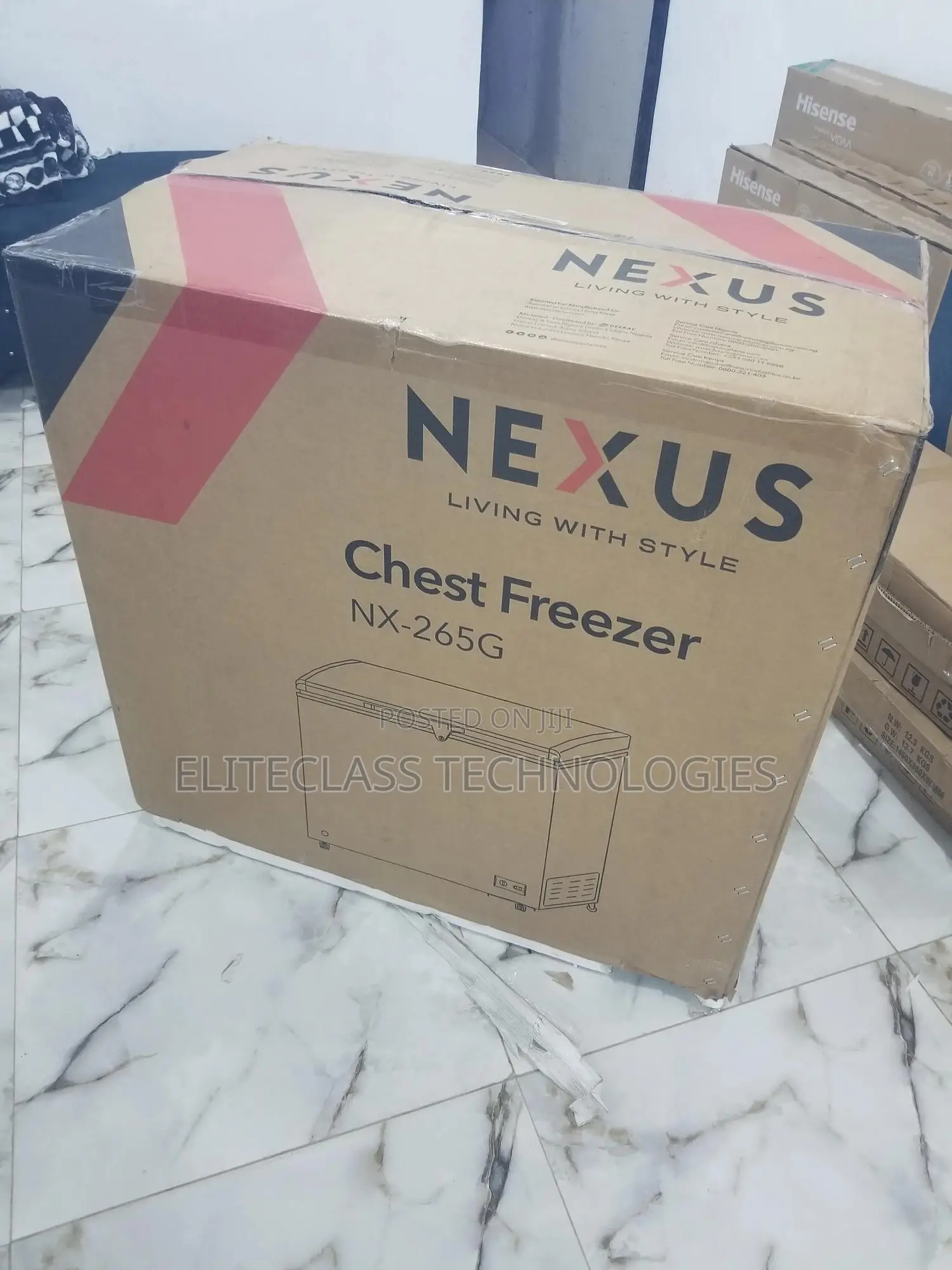 New Nx-265g Nexus Chest Freezer 200L.