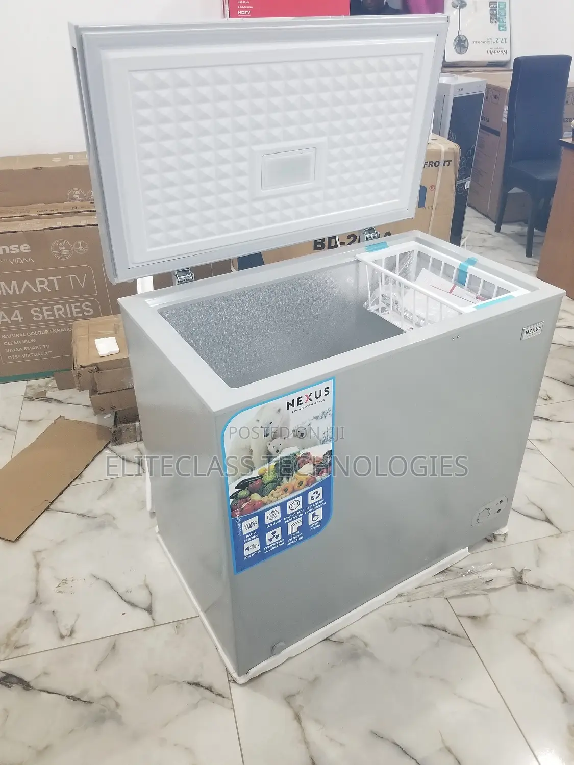 Sound Nx-265g Nexus Chest Freezer 200L.