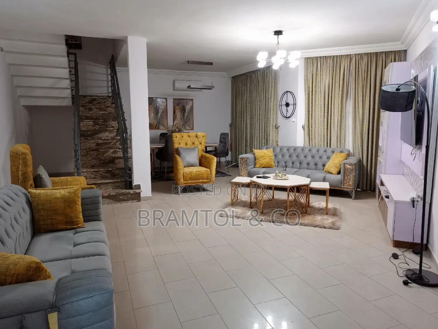 Furnished 4bdrm Townhouse / Terrace in Maitama for rent