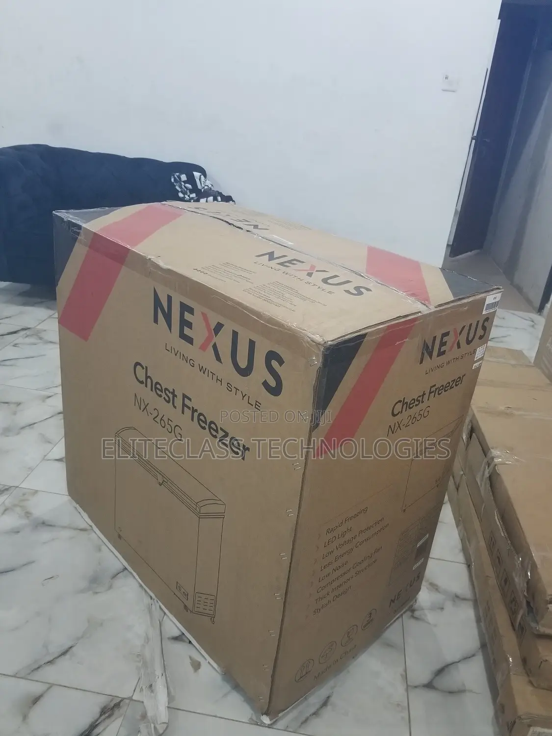 Advance and Reliable Nexus 200l Chest Freezer NX-265G.