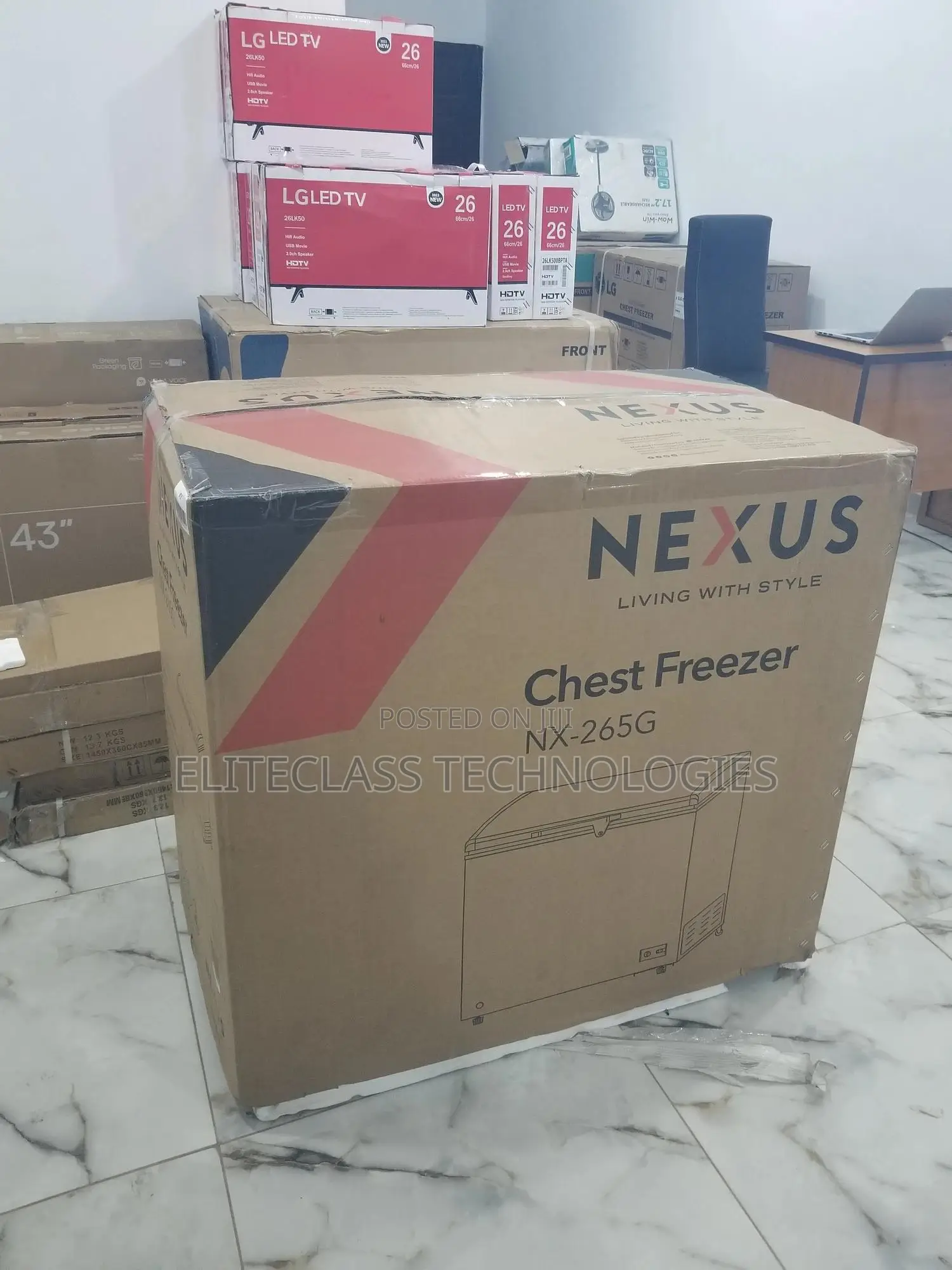 Nexus 200L Chest Freezer Nx-265g (Unique).
