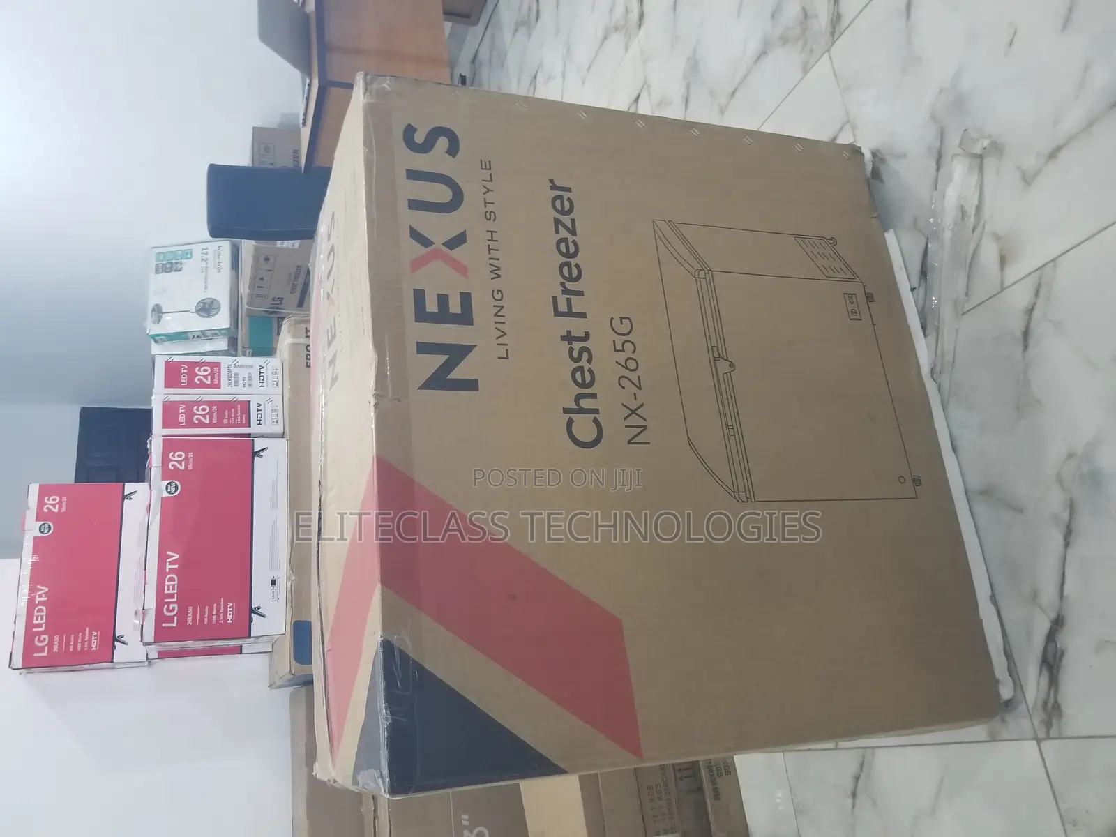 Fast Cooling Nx-265g Nexus Chest Freezer 200L.
