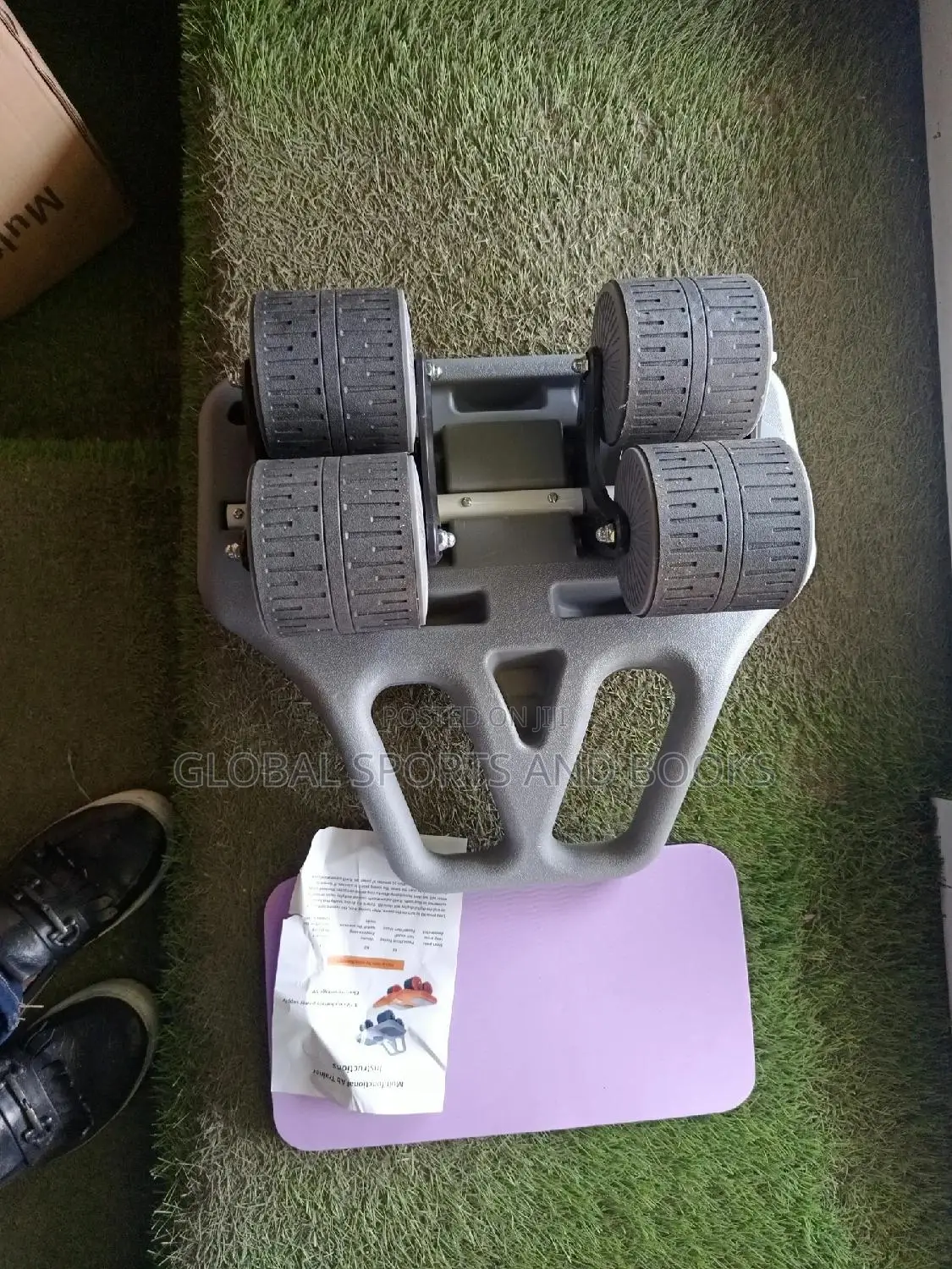 Heavy Duty Abs Roller Wit Bluetooth Speaker Auto Reverse