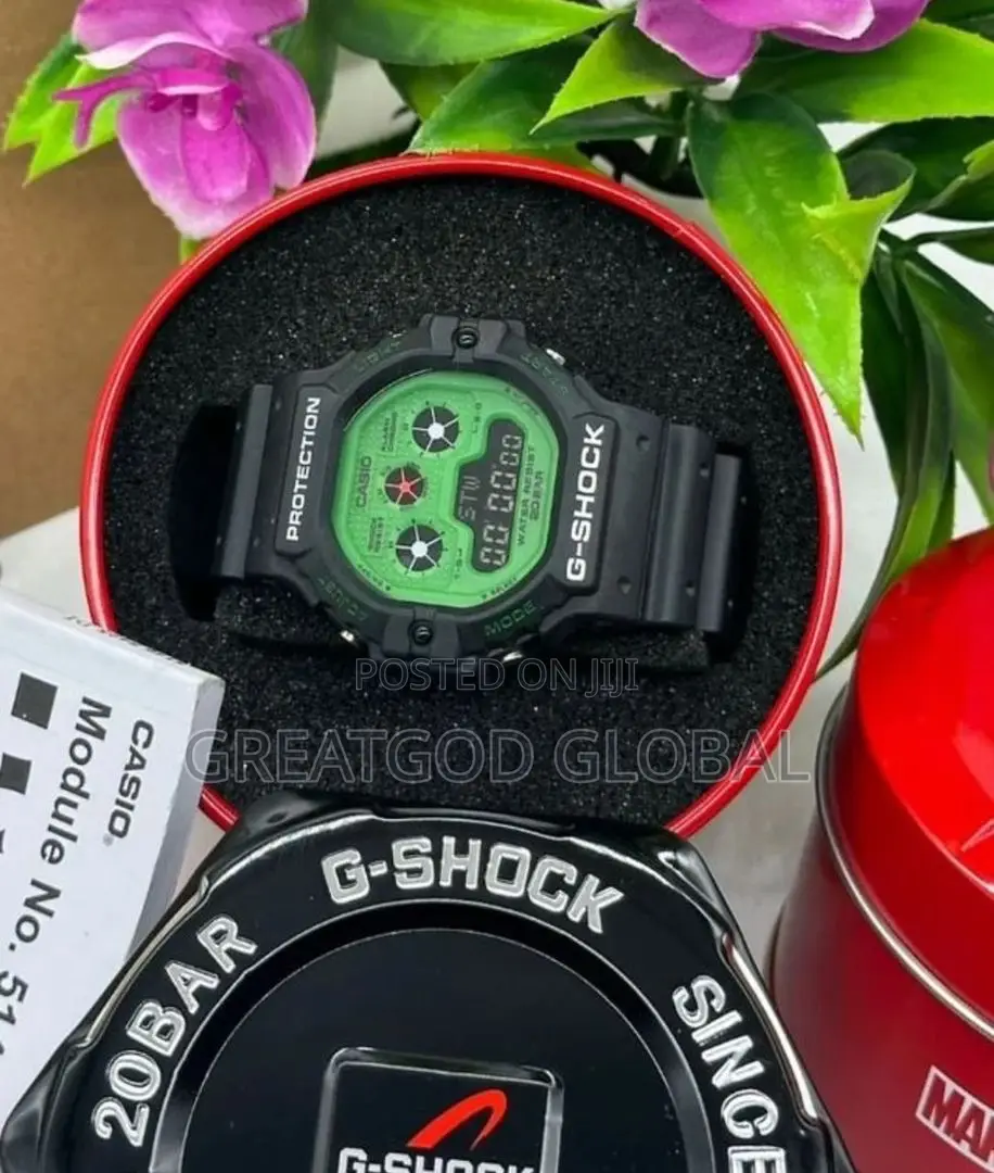 Gshock GMT- Panthera Tigris, Analog and Digital Time