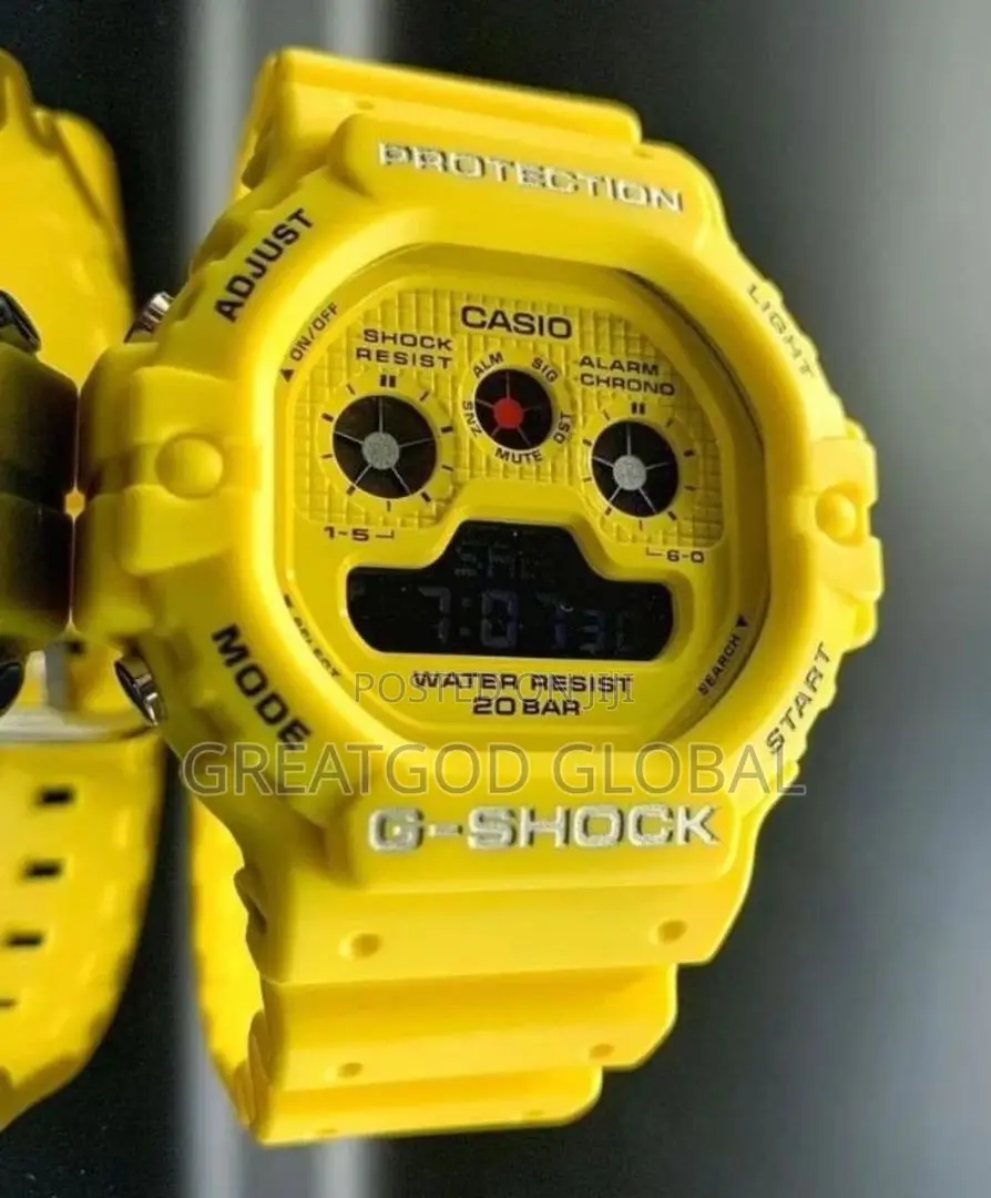 Gshock GMT- Panthera Tigris, Analog and Digital Time