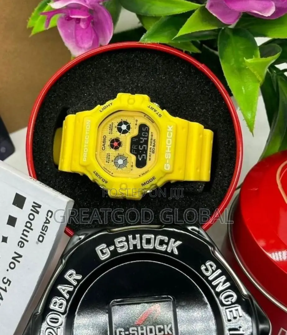 Gshock GMT- Panthera Tigris, Analog and Digital Time