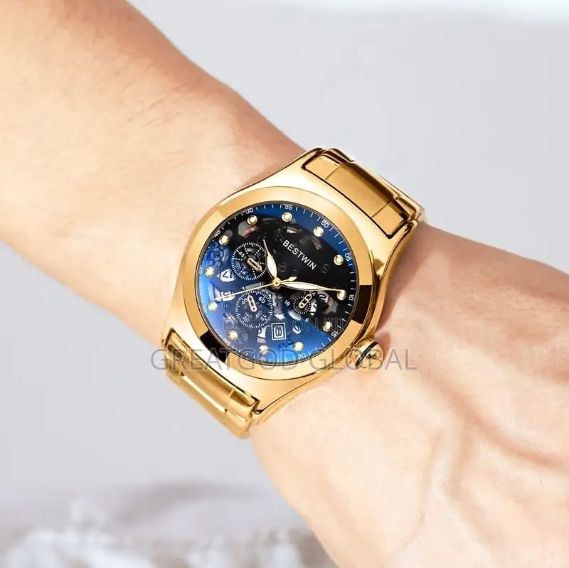 Hot Fashion Luxury Brand Bestwin Men Watches Waterproof