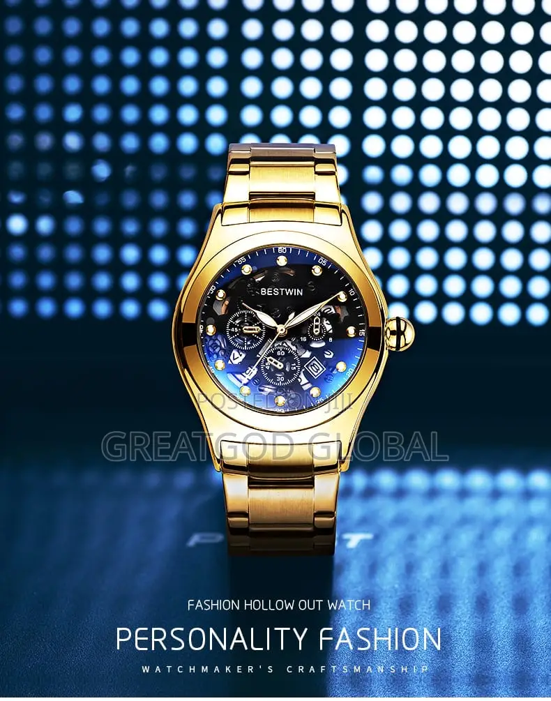 Hot Fashion Luxury Brand Bestwin Men Watches Waterproof