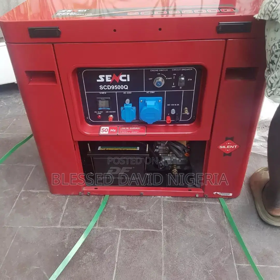 Senci SCD9500Q, 7.5kva Diesel Generator Silent Canopy
