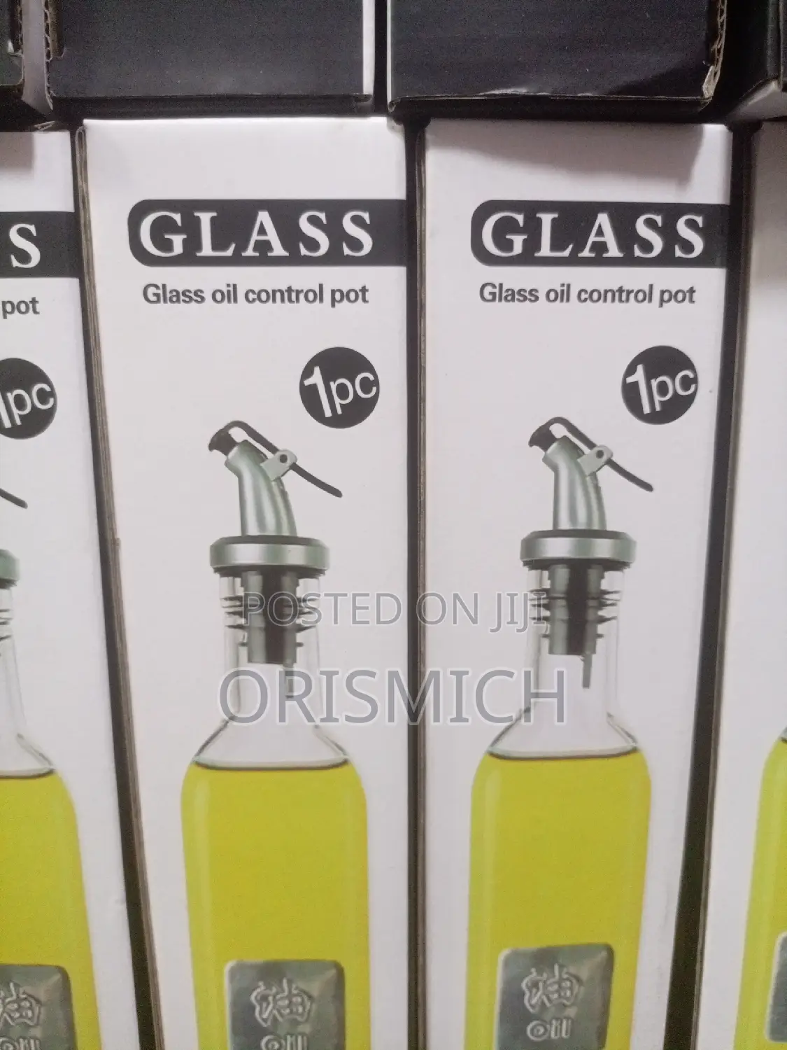 Glass Oil Bottle
