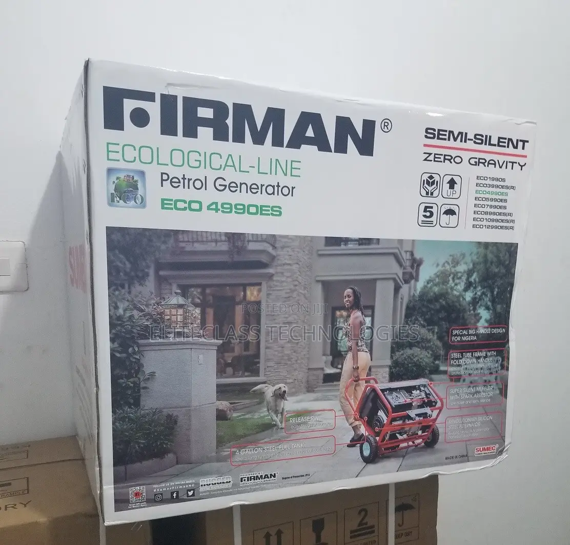 Eco 4990es Sumec Firman Generator (Brand New).