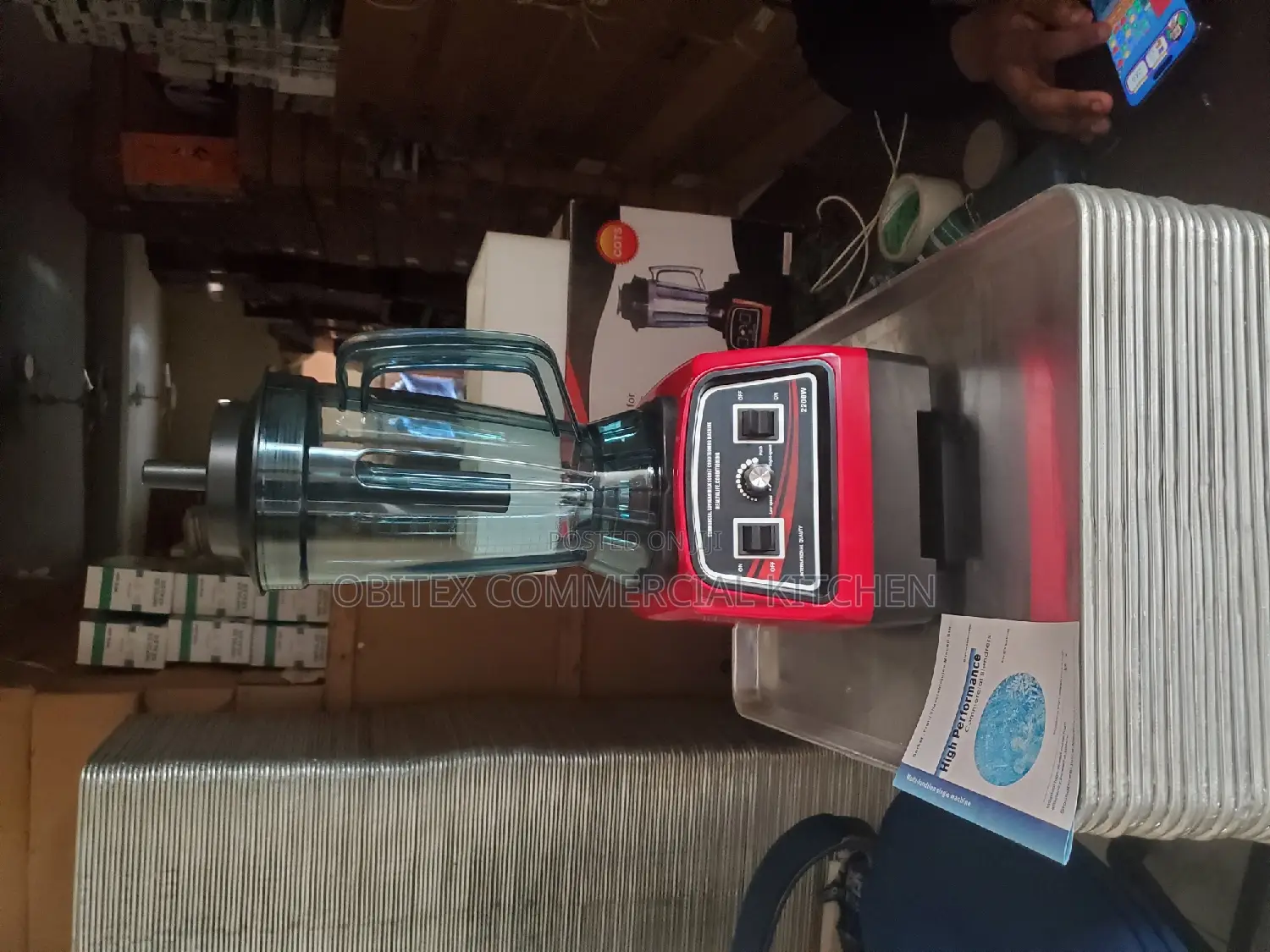 Quality Commercial Kitchen Blender 4L Available for Sale