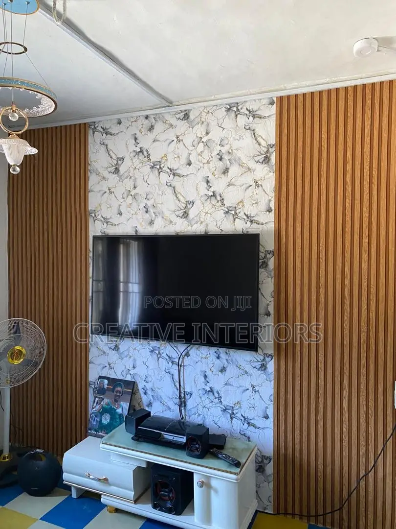 3d Exclusive Marble/Fluted Wallpaper