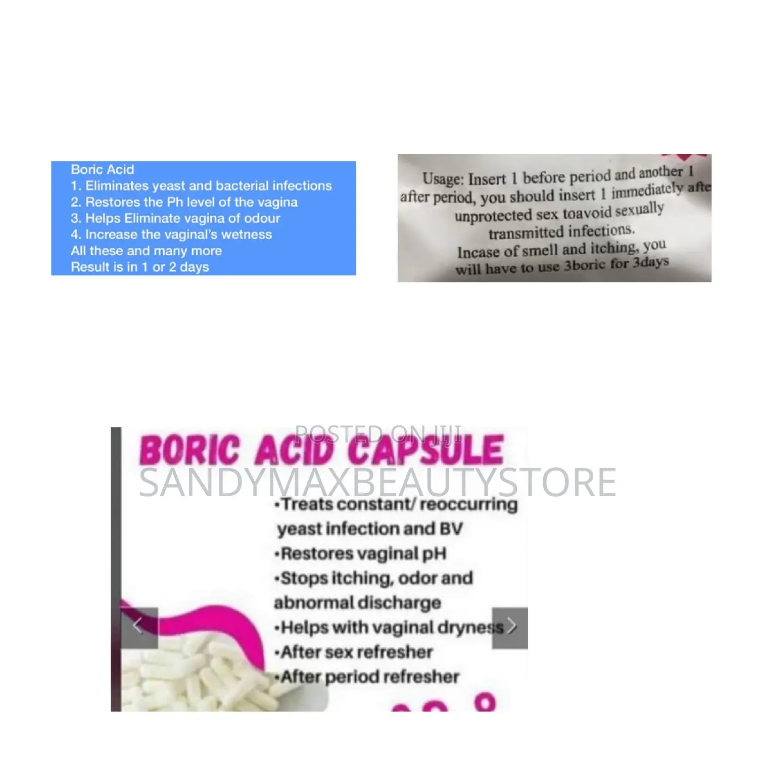 Boric Pills(10 Pills