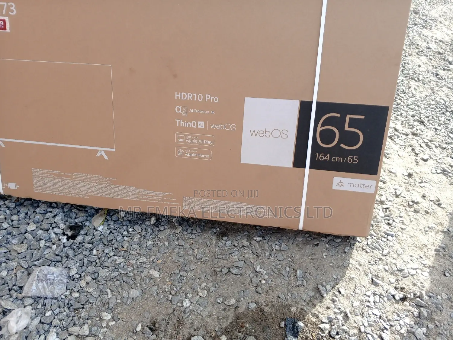 LG 65 Inches Is Original and Under Warranty 2 Years