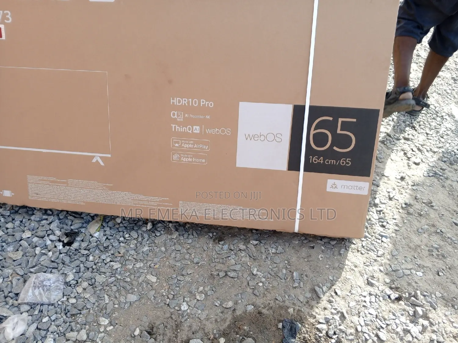 LG 65 Inches Is Original and Under Warranty 2 Years