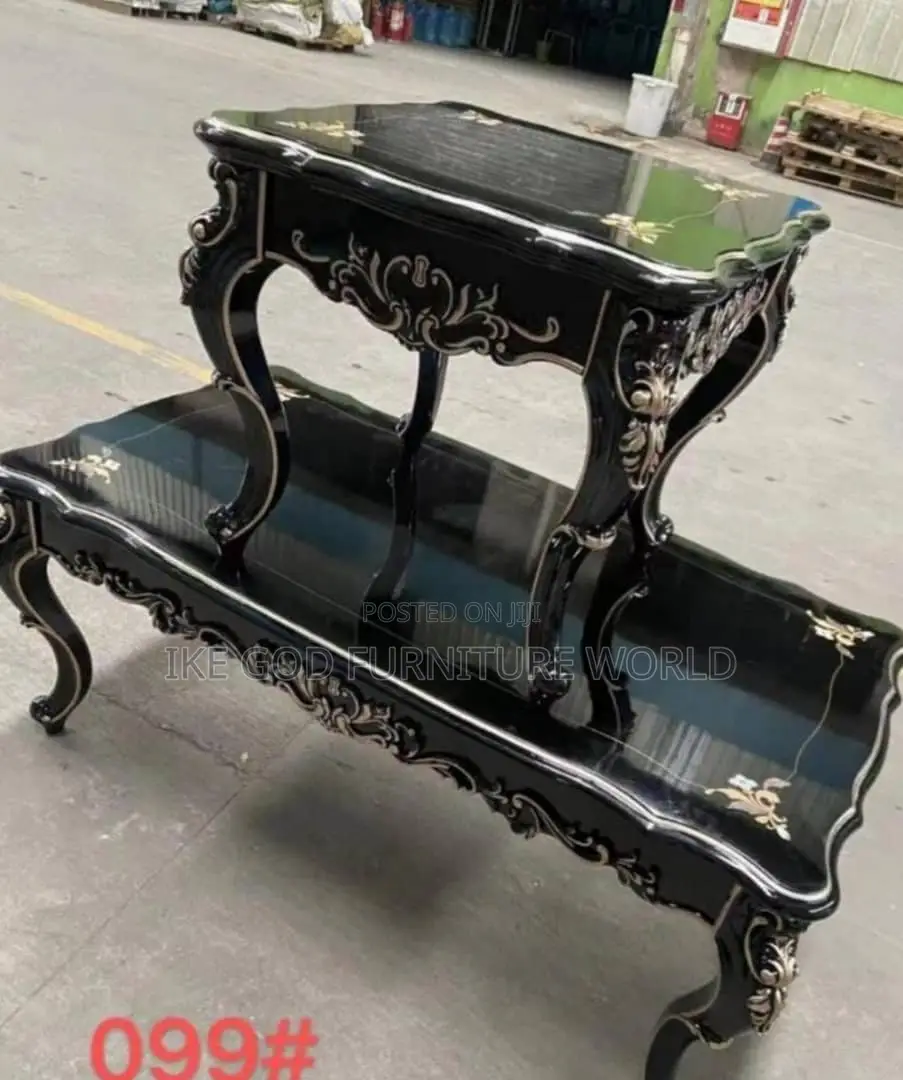 Set of Turkish Center Table With 2side Stool