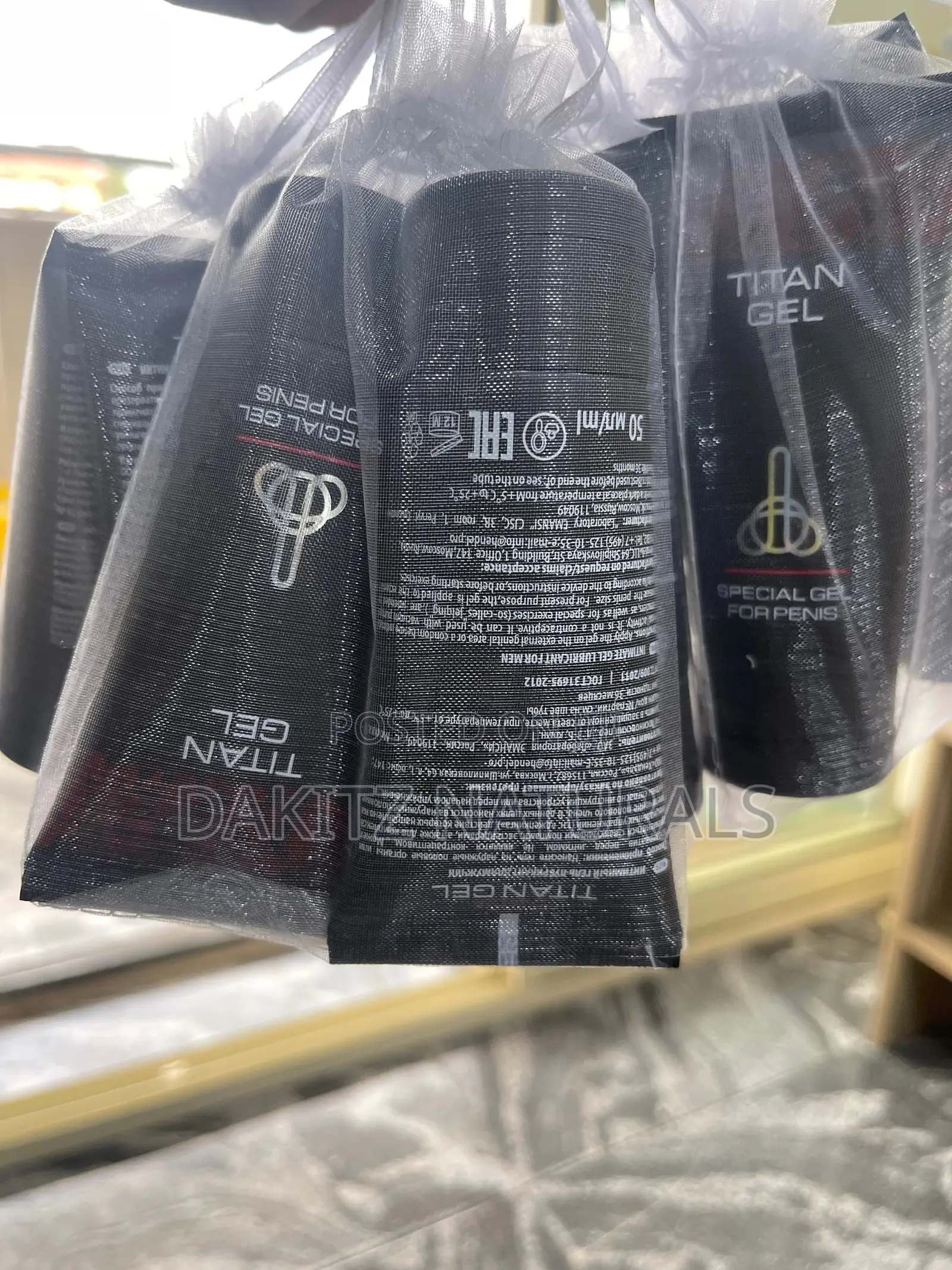 Titan Gel 2 in a Pack Used for Max Results