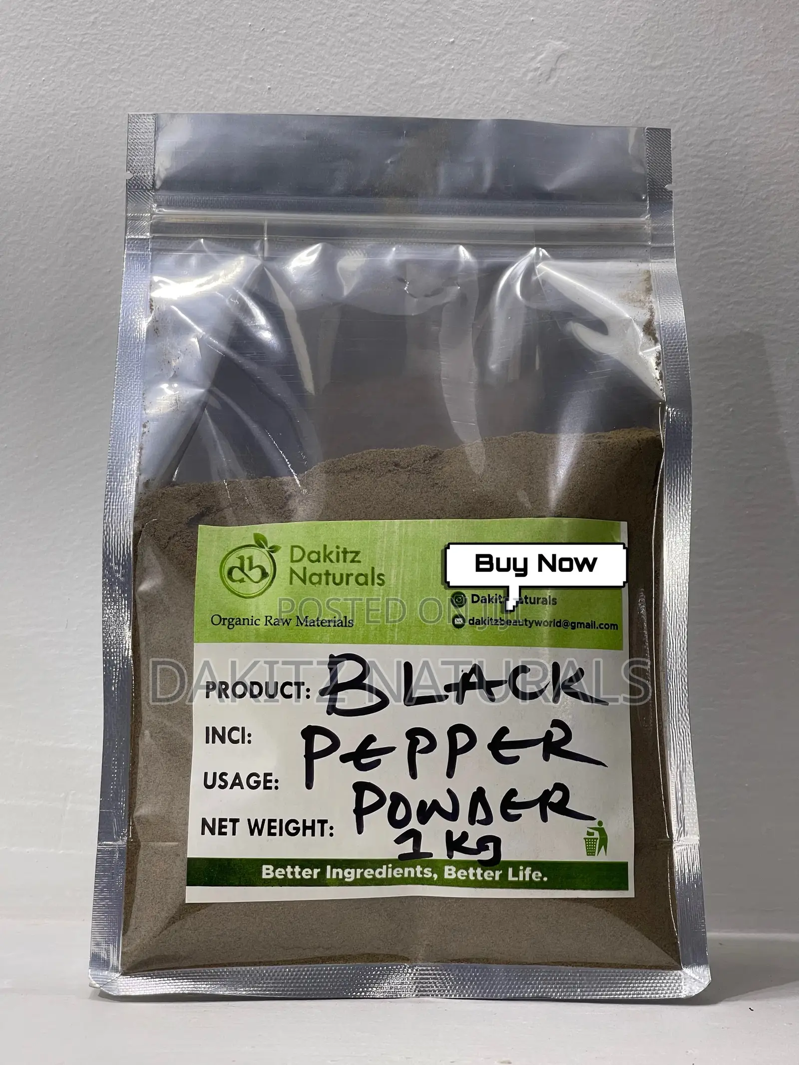 Black Pepper Powder 1kg