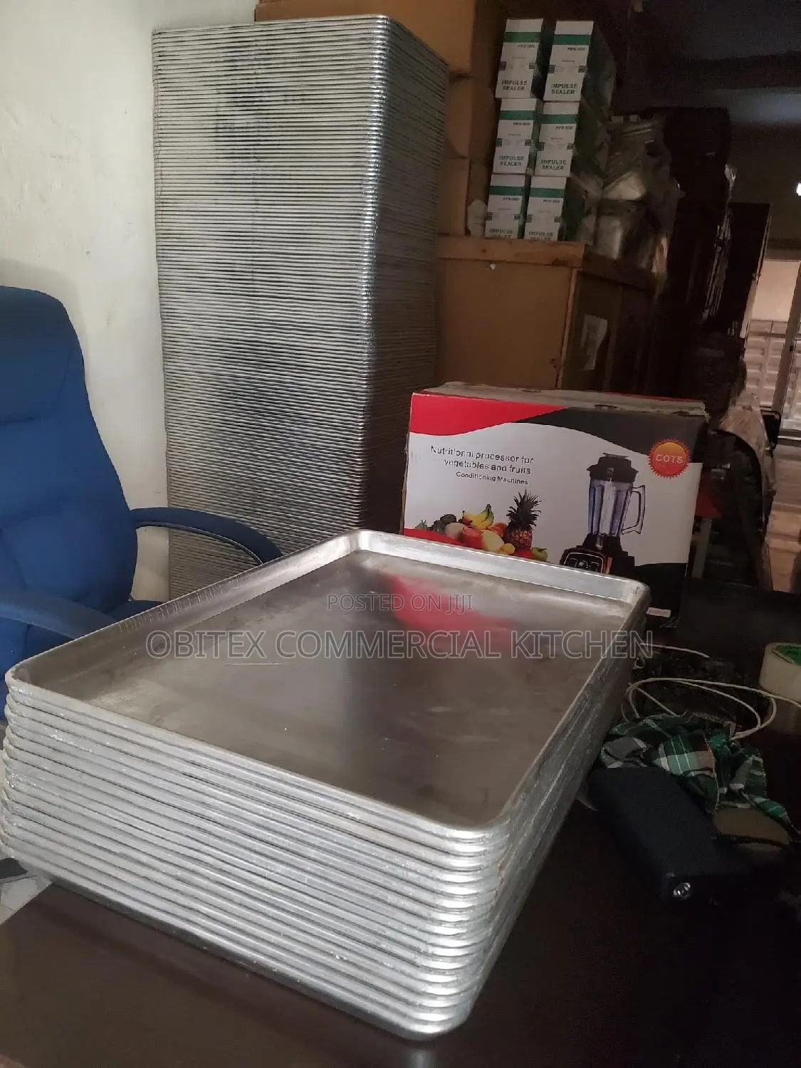 Industrial Baking Trays Available for Sale