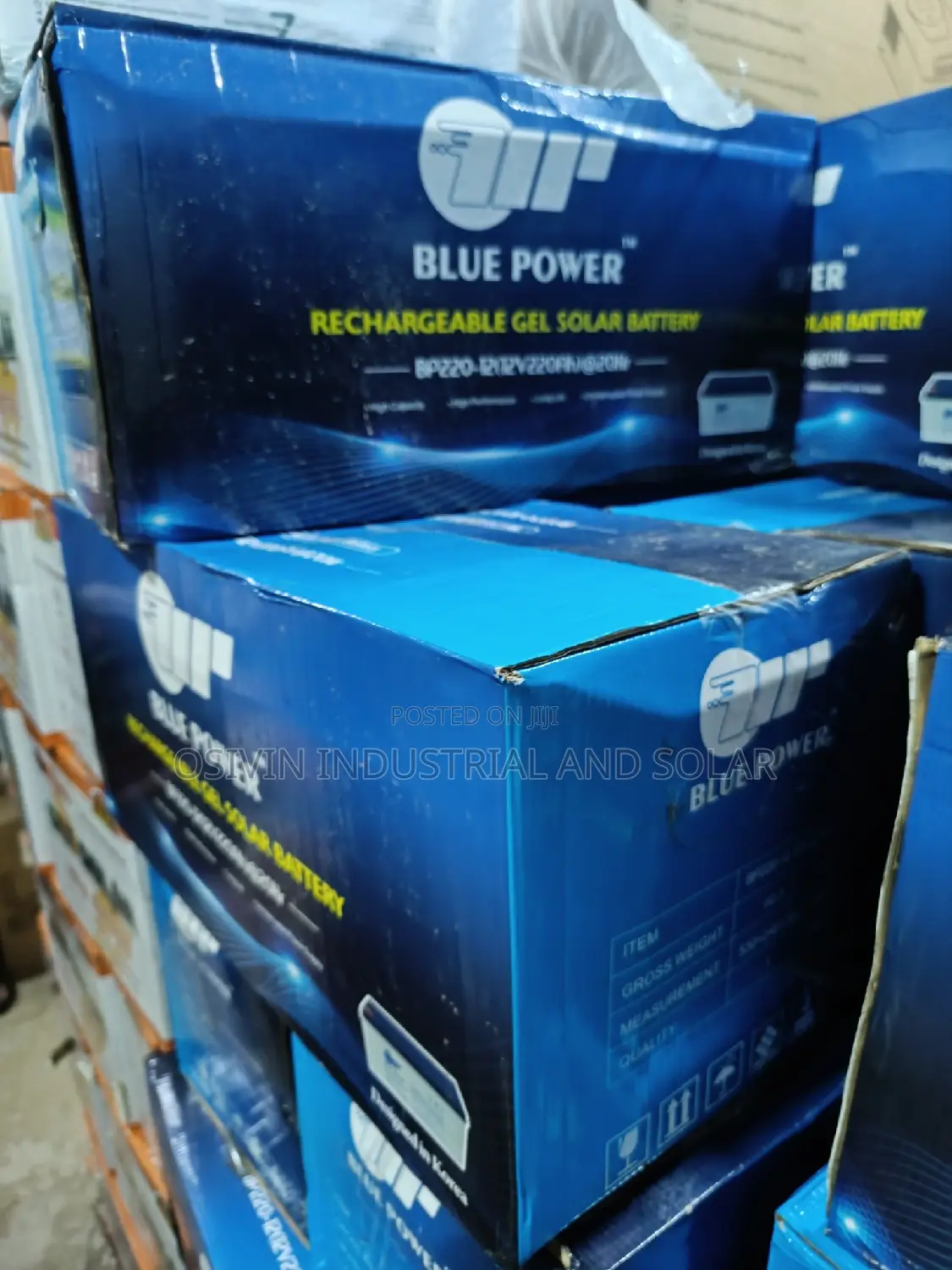 200a Rechargeable Dry Cell Gel Solar Attery