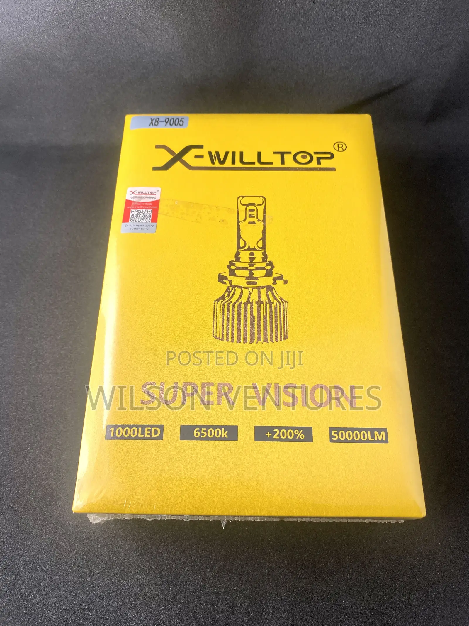 1000w X-Will Top Bulb for Car 50,000LM