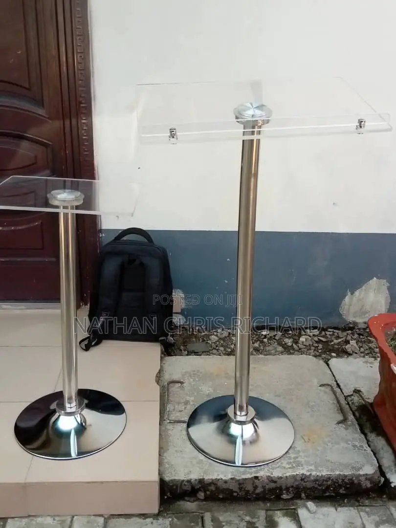 Unbreakable High Quality Single Pole Acrylic Altar