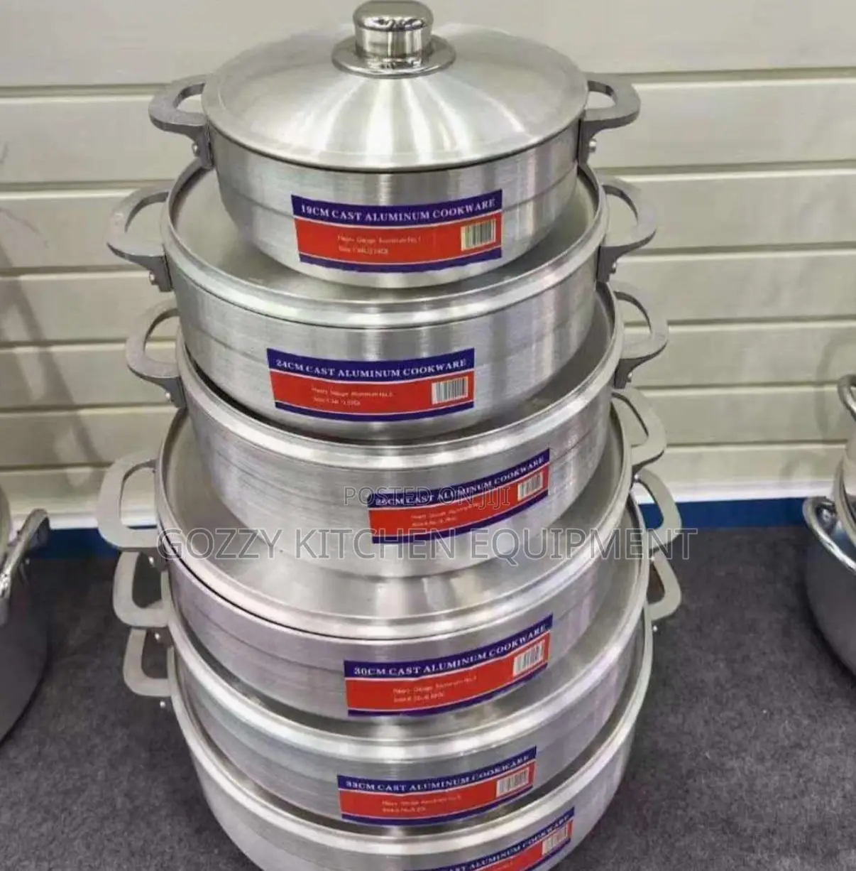 Quality Cooking Pots(Complete Set ) Pure Steel