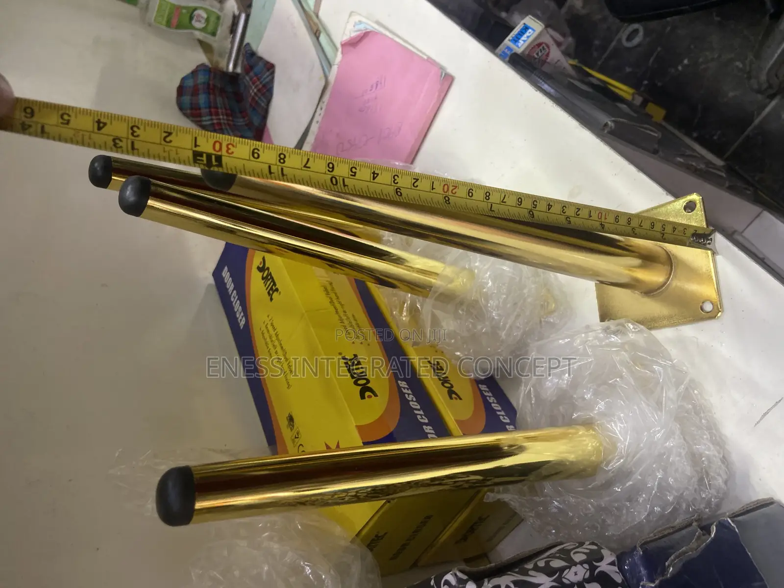 Gold Plated Sofa / Table Leg - 12 Inches