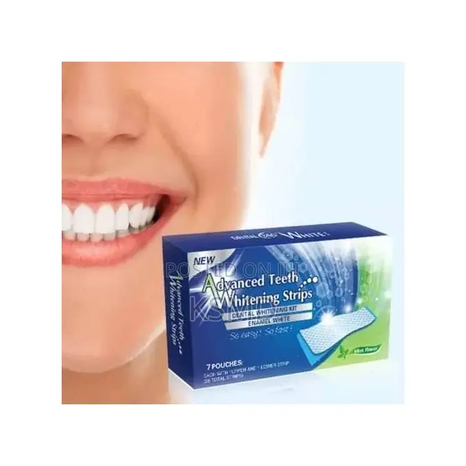 7pcs Advanced Teeth Whitening Strips Oral Hygiene Dental