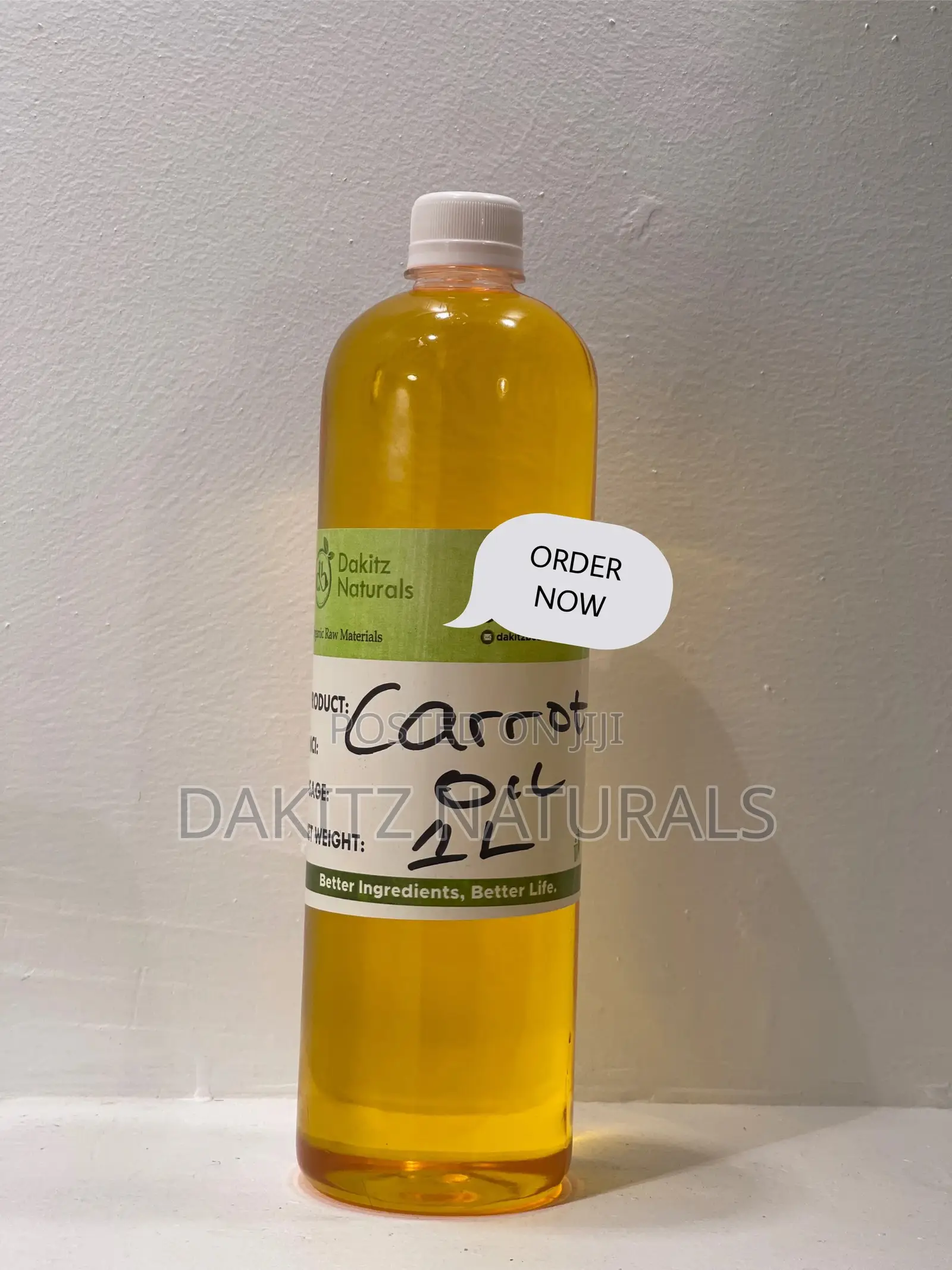 Pure Carrot Oil 1liter